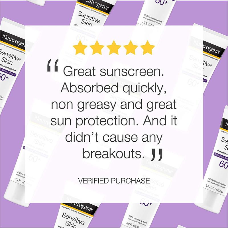 Neutrogena Sensitive Skin SPF 60+ Sunscreen – Shajgoj