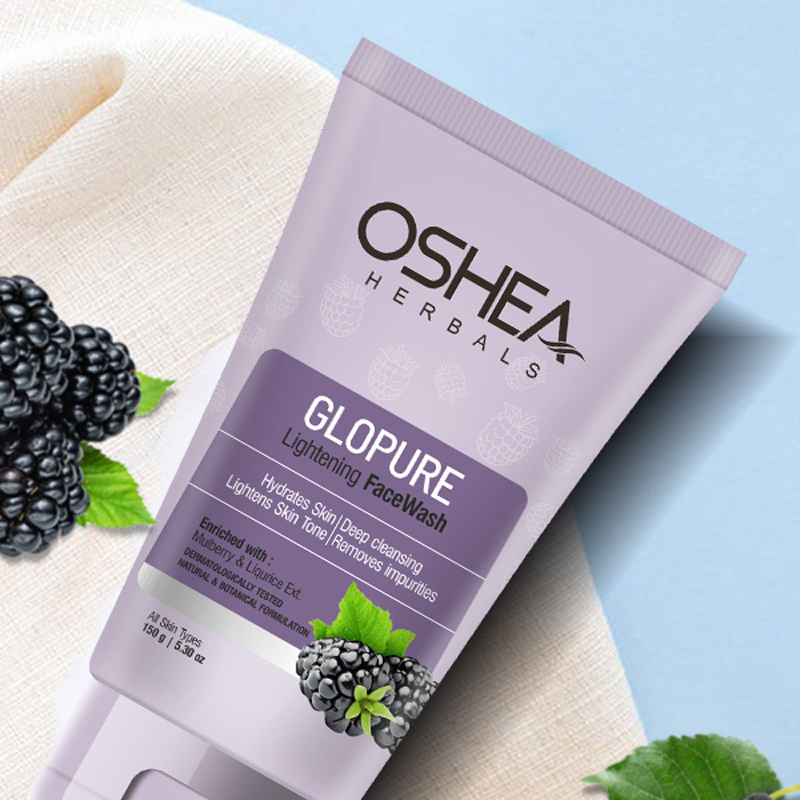 Oshea Herbals GLOPURE Fairness Face Wash Shajgoj
