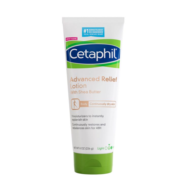 Cetaphil Advanced Relief Lotion For Continuously Dry Skin With Shea ...