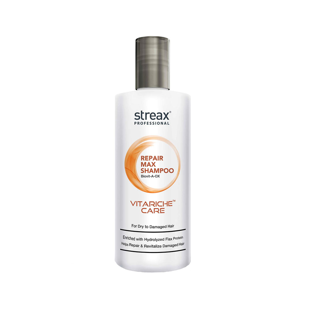 Streax Professionals Repair Max Shampoo for Dry to Damaged Hair – Shajgoj