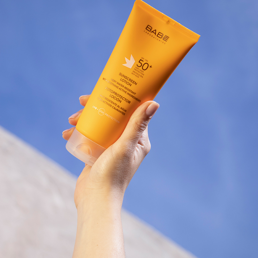 Babe Sunscreen Lotion SPF 50+ Shajgoj