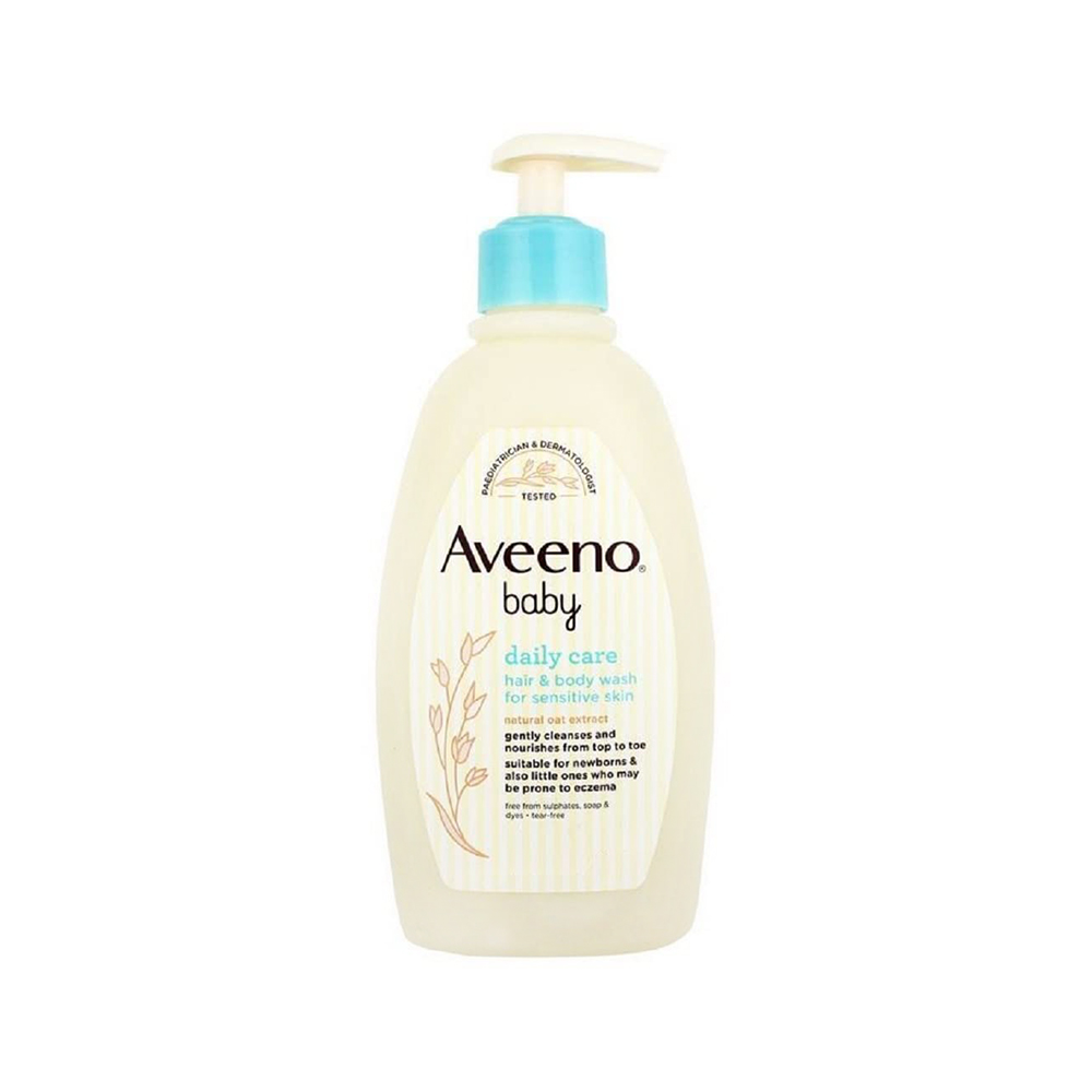 Aveeno Baby Daily Care Hair And Body Wash For Sensitive Skin Shajgoj