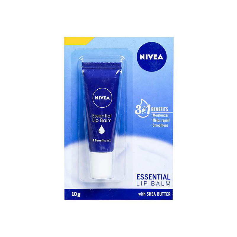 NIVEA Soft Cream Chilled Mint 25ml & Lip Balm Essential 10gm Combo
