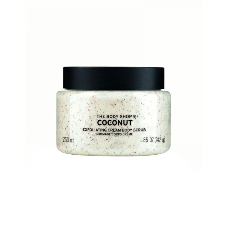 The Body Shop Coconut Exfoliating Cream Body Scrub Shajgoj