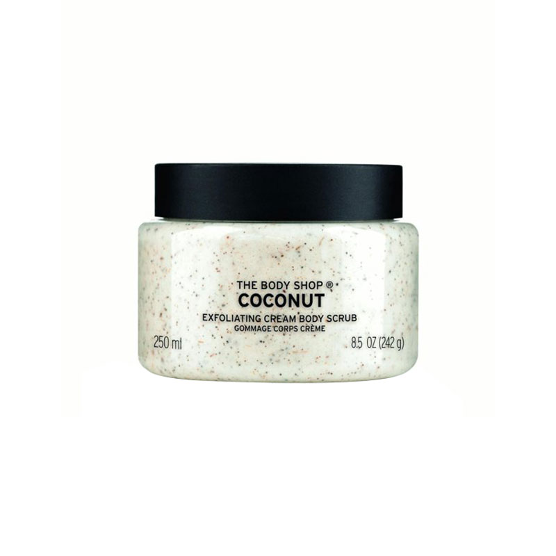 The Body Shop Coconut Exfoliating Cream Body Scrub Shajgoj