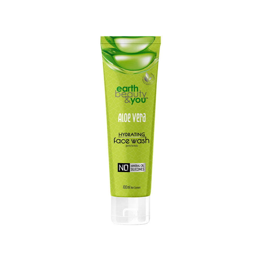 Earth Beauty & You Aloe Vera Hydrating Face Wash Shajgoj