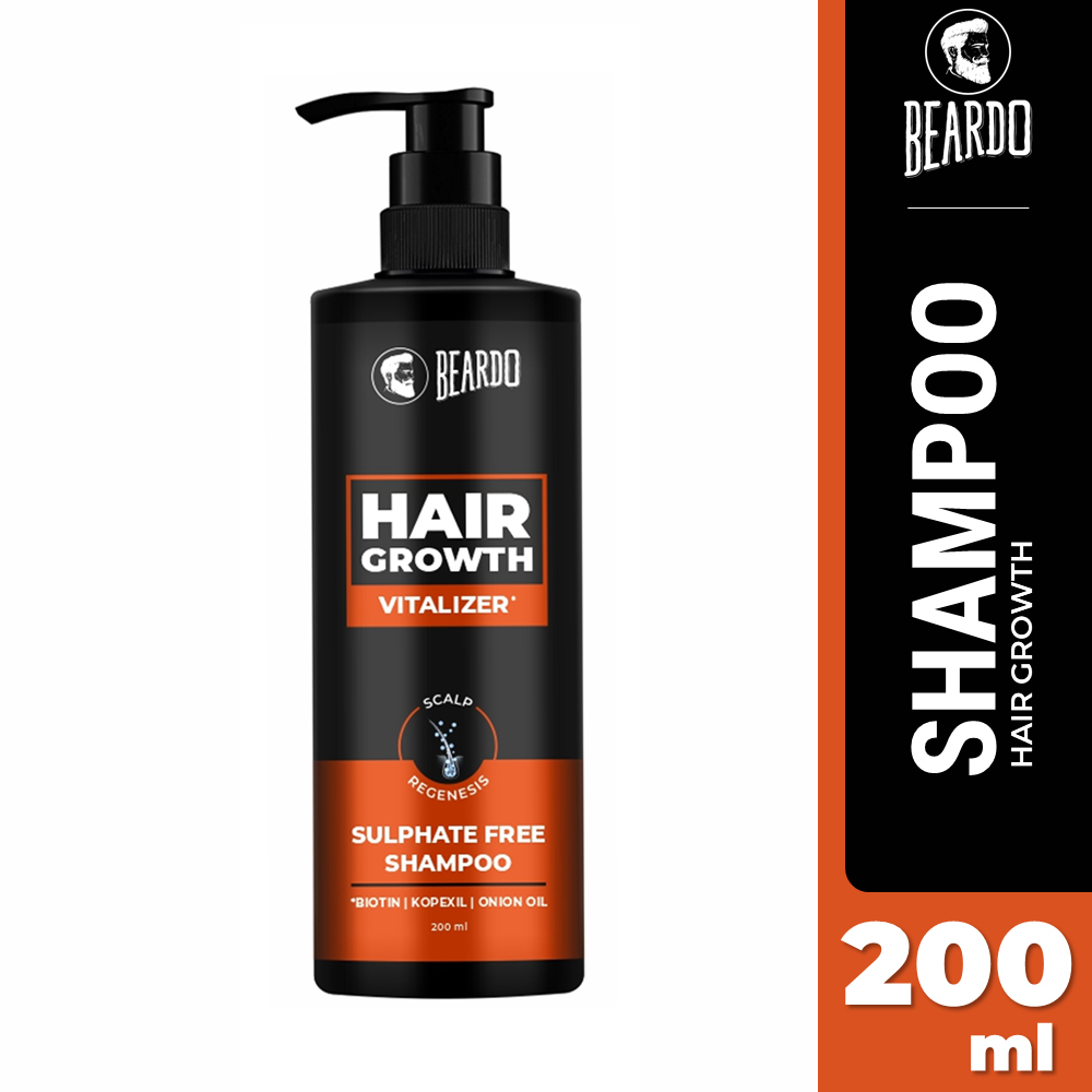 Beardo Hair Growth Vitalizer Shampoo Shajgoj