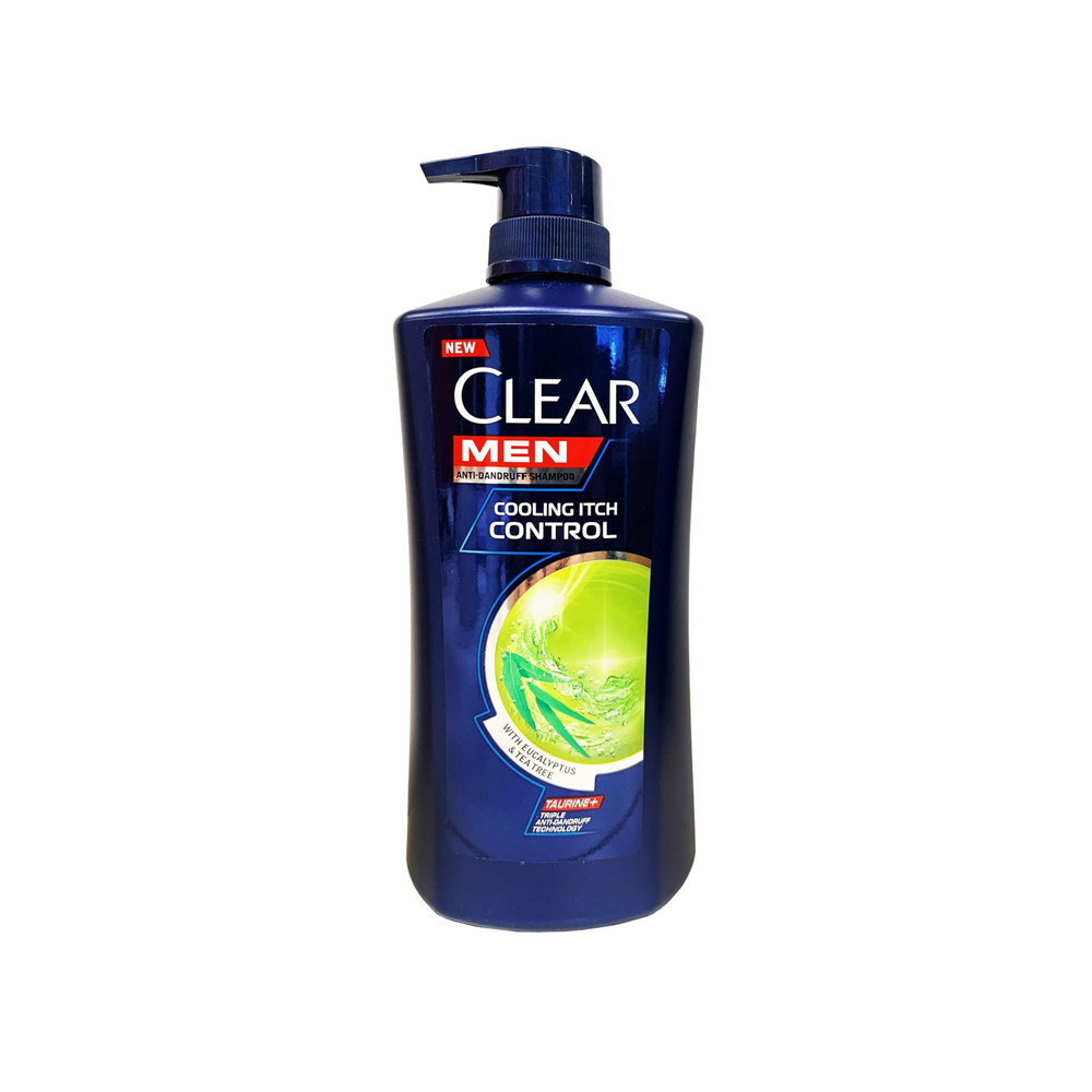 Clear Men Cooling Itch Control Anti-Dandruff Shampoo – Shajgoj